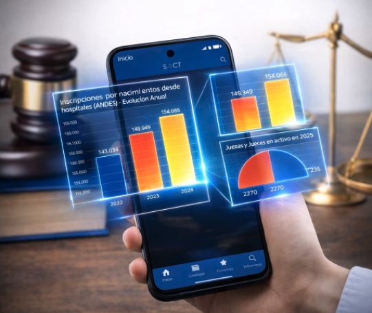 Desarrollamos App Datos Ministerio Justicia